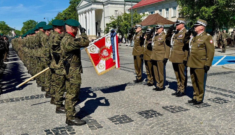 Uroczystości z okazji święta 14. Pułku Przeciwpancernego, 30.05.2025, fot. Anna Auron-Wasilewska