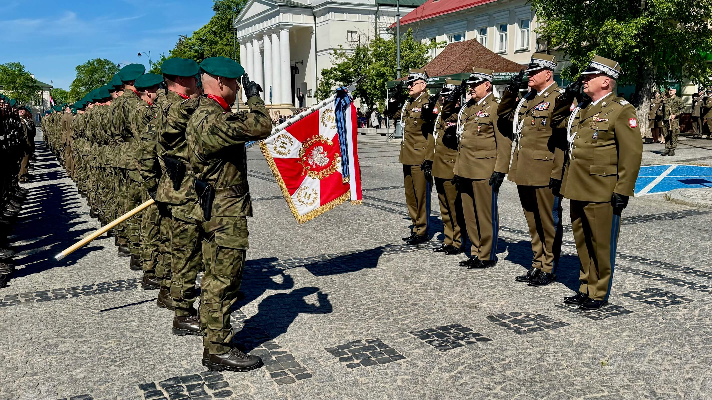 Uroczystości z okazji święta 14. Pułku Przeciwpancernego, 30.05.2025, fot. Anna Auron-Wasilewska